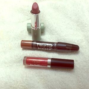 Set Of Three Lip Stick/Gloss/Pencil